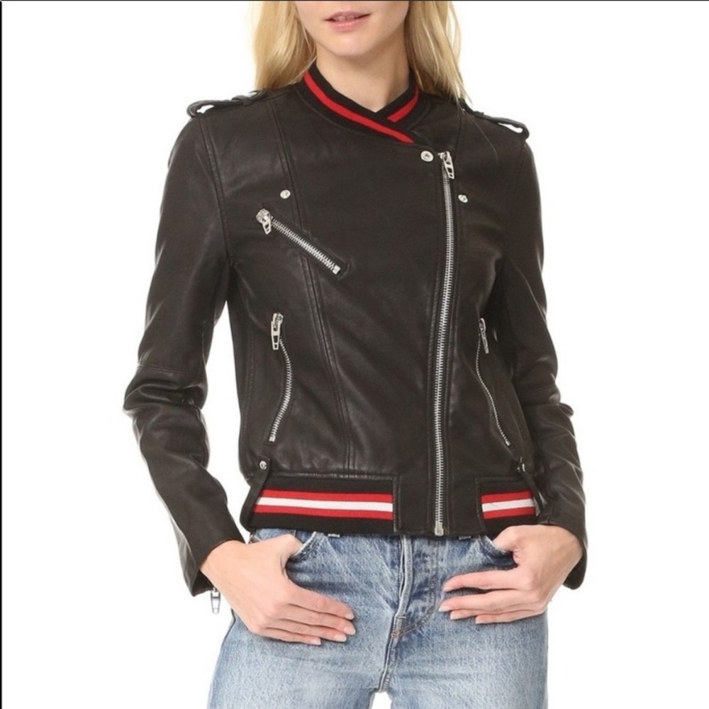 NWT BLANKNYC Denim Frisky Business Faux Leather